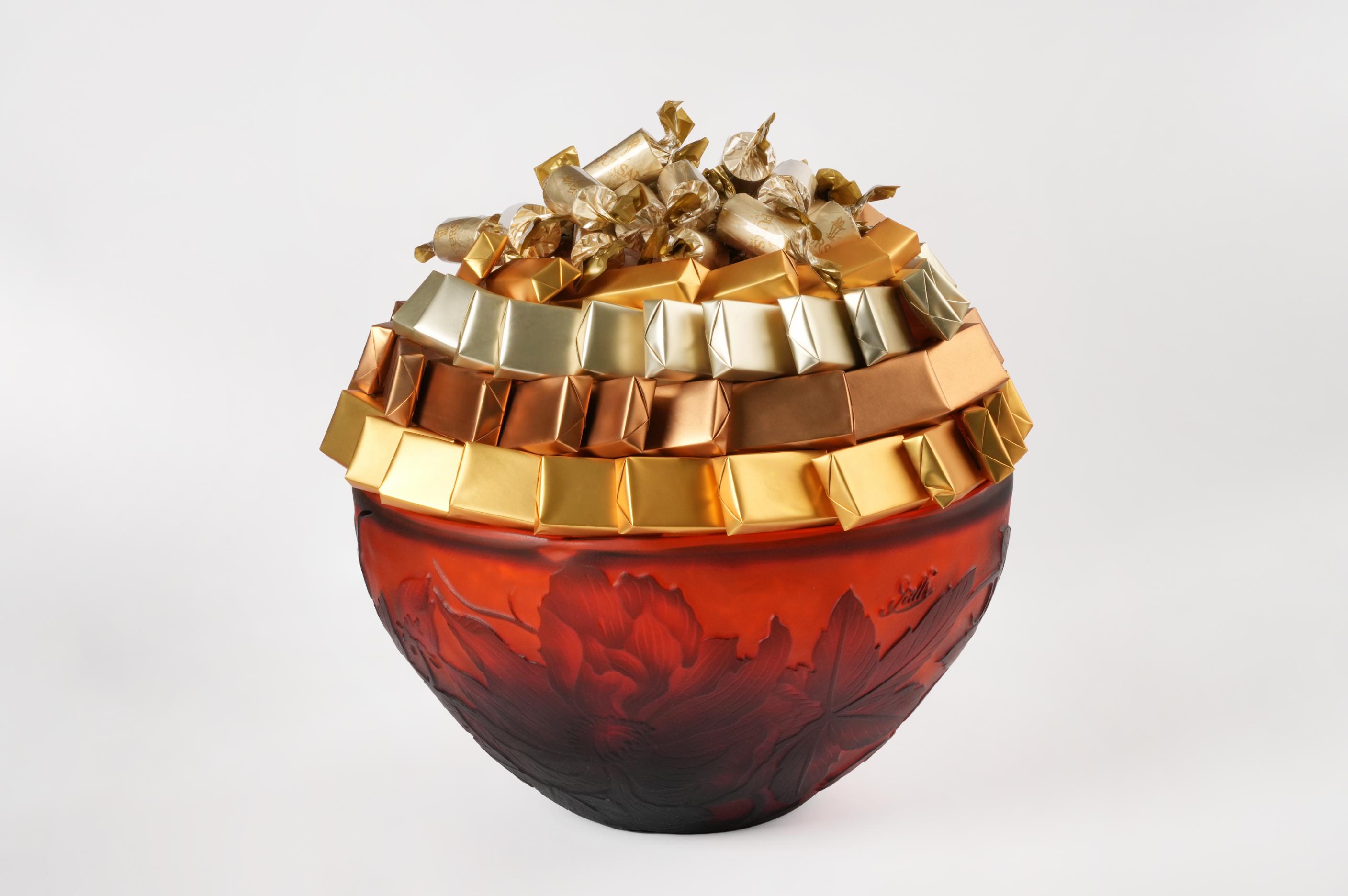 Galle Cameo glass bowl