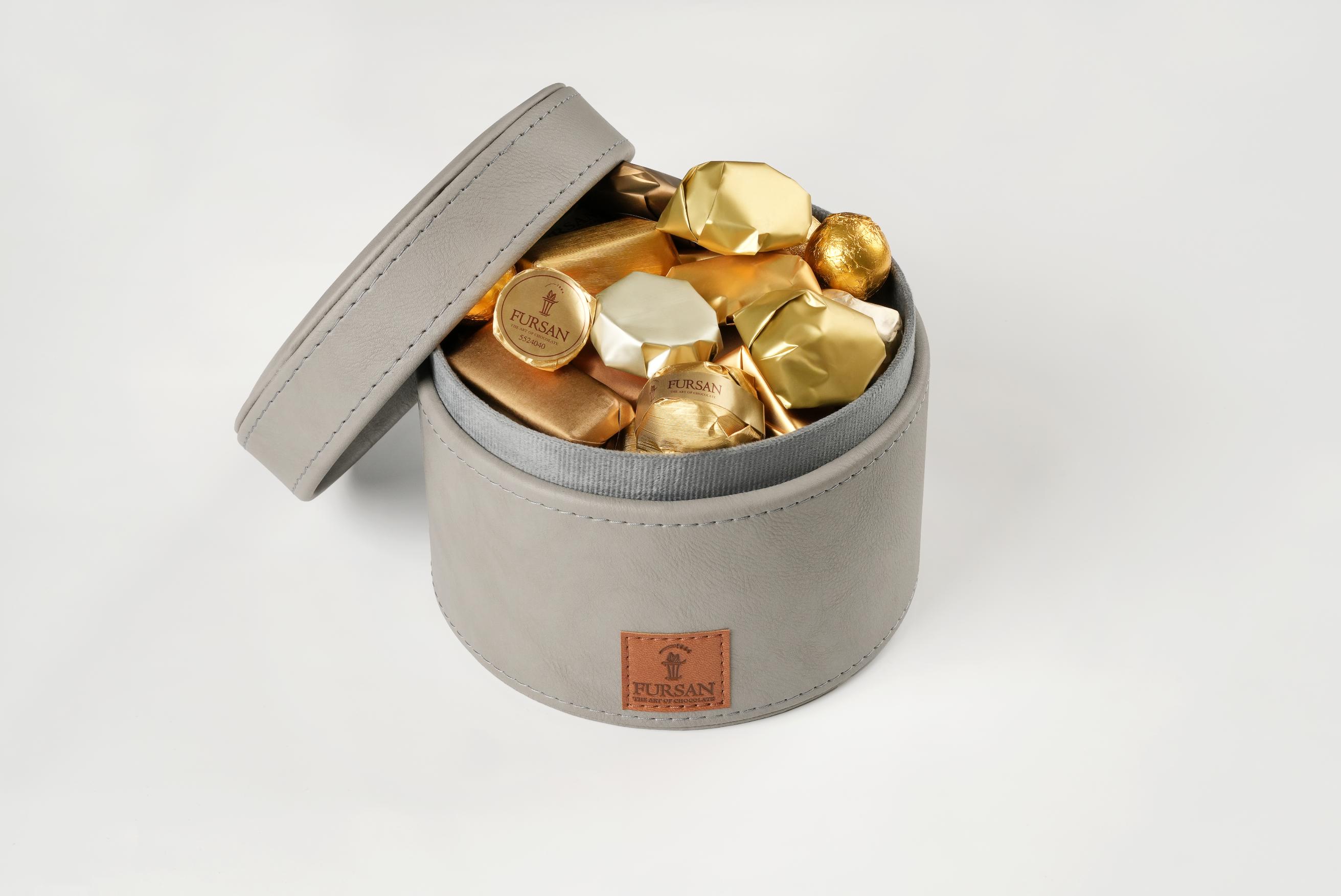 Luxury Leather Chocolate Box