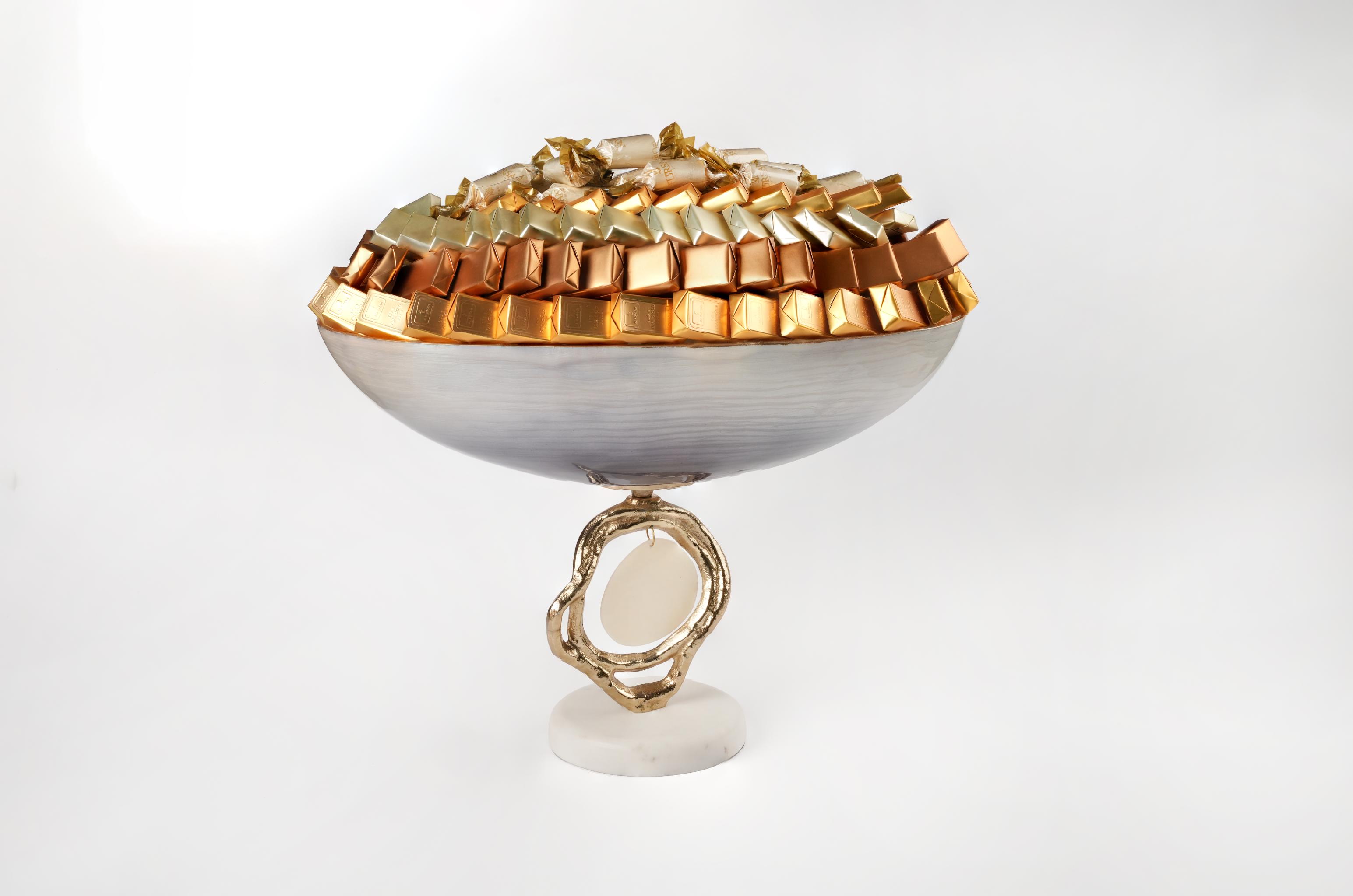Murano Glass with Marble base