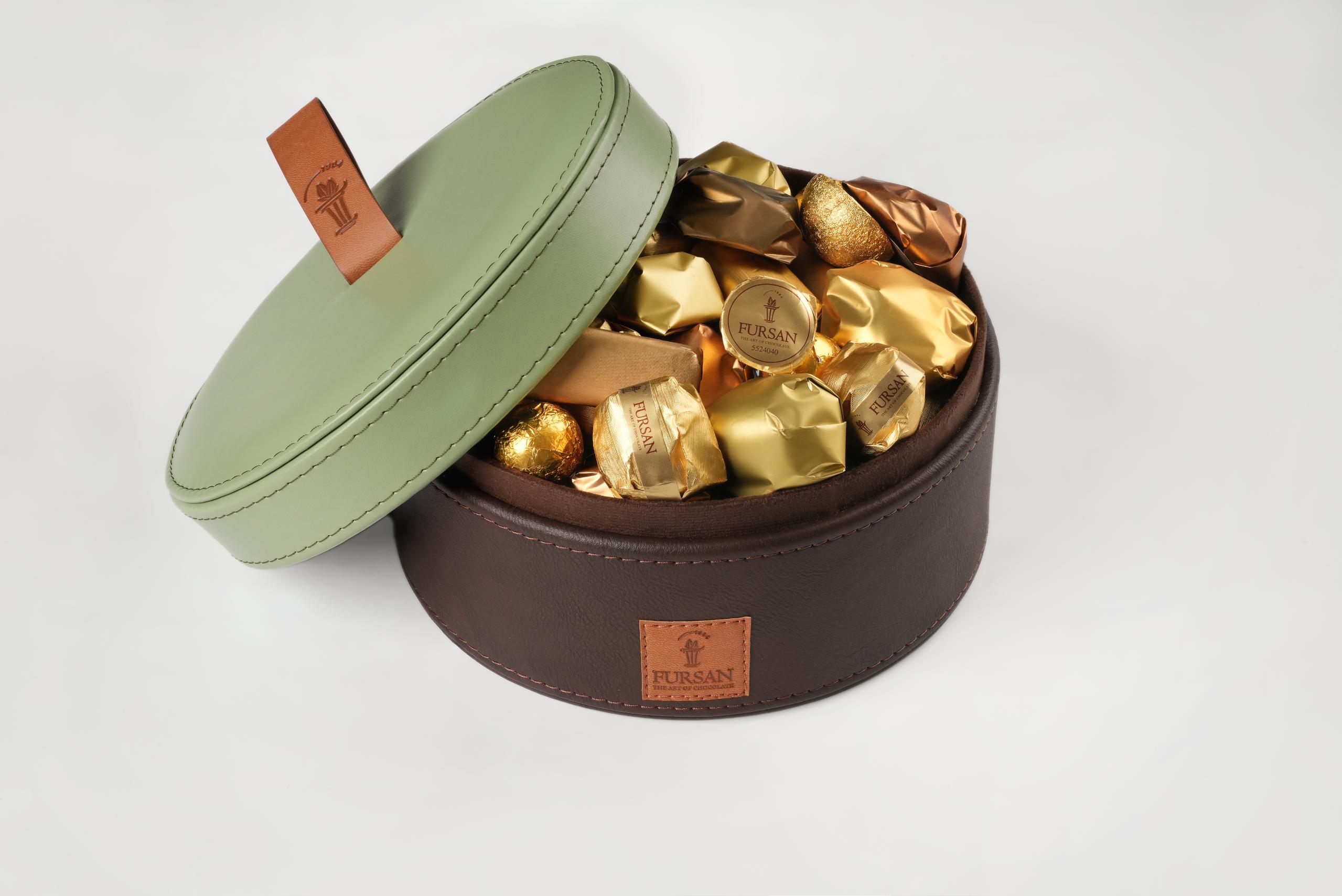 Luxury Leather Chocolate Box